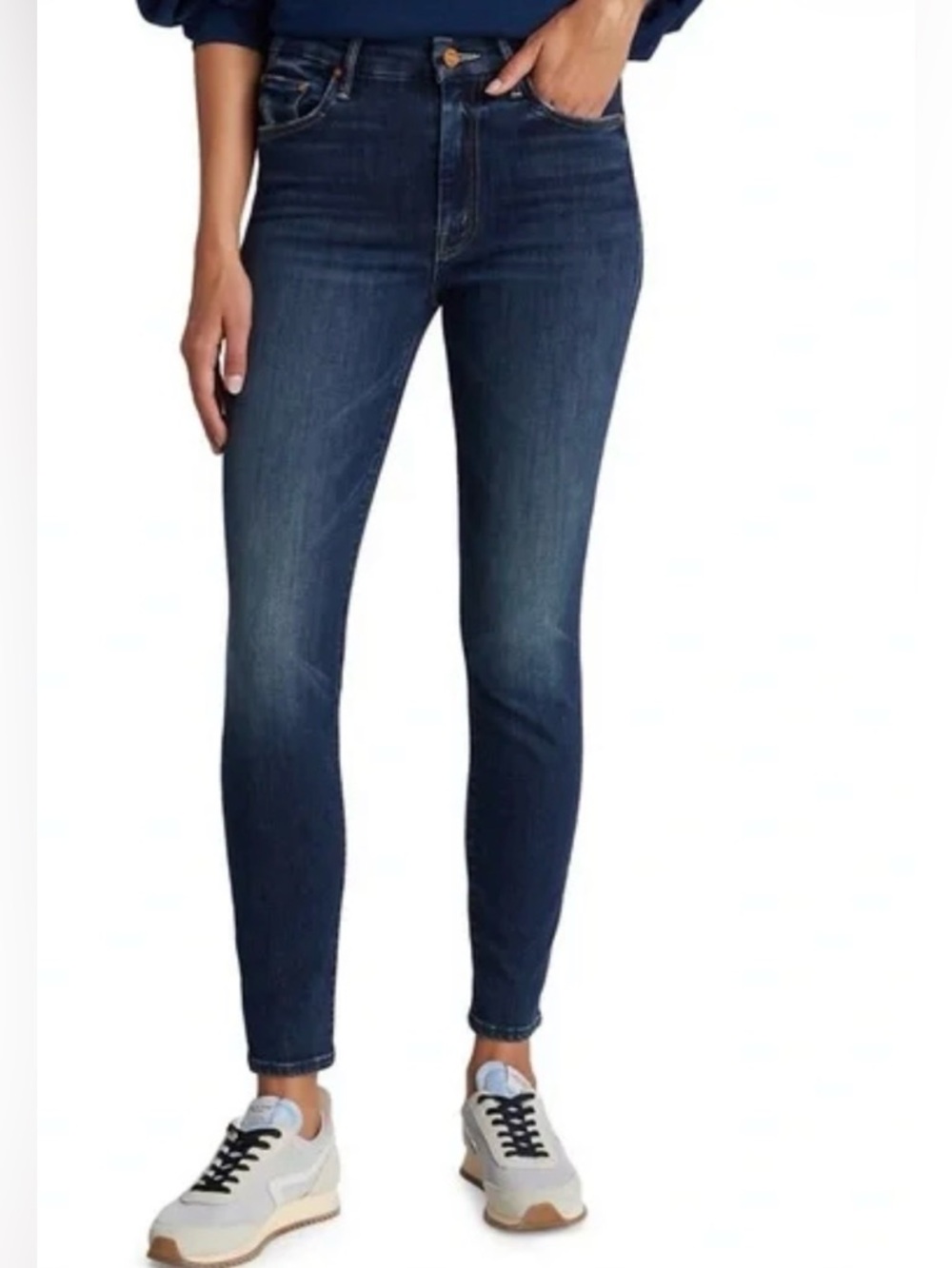 MOTHER The Looker Jeans-Tempted Again Wash